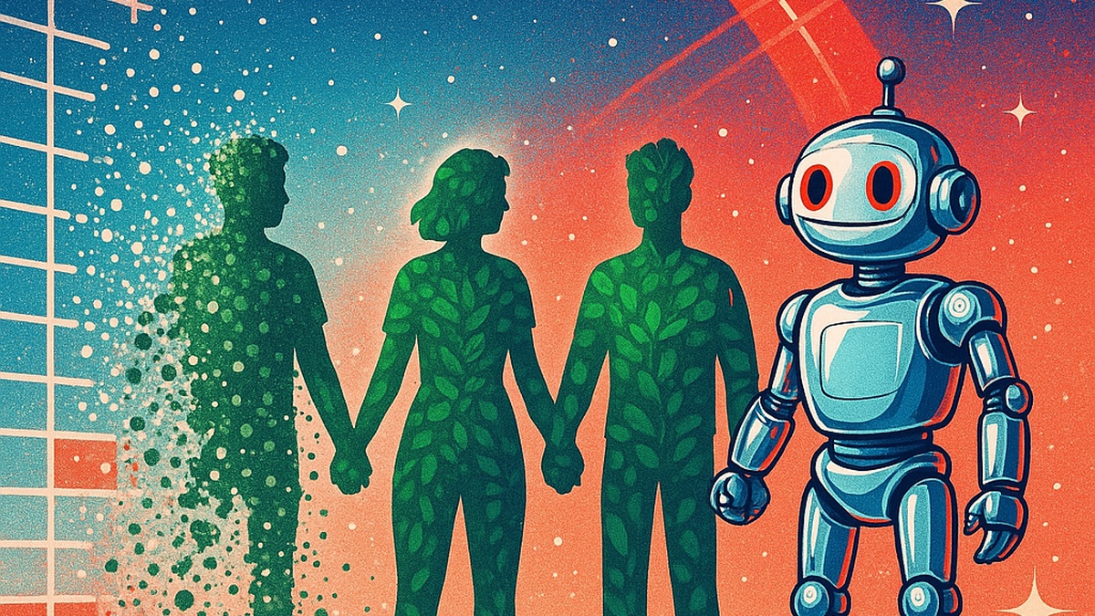 The_Utility_Co's tweet image. 1/5 If AI only makes our spreadsheets faster, we’re missing the plot. Automation is a cosmic off-ramp from drudgery toward deeper humanity.  #TheUtilityCompany #TechnicalInsights