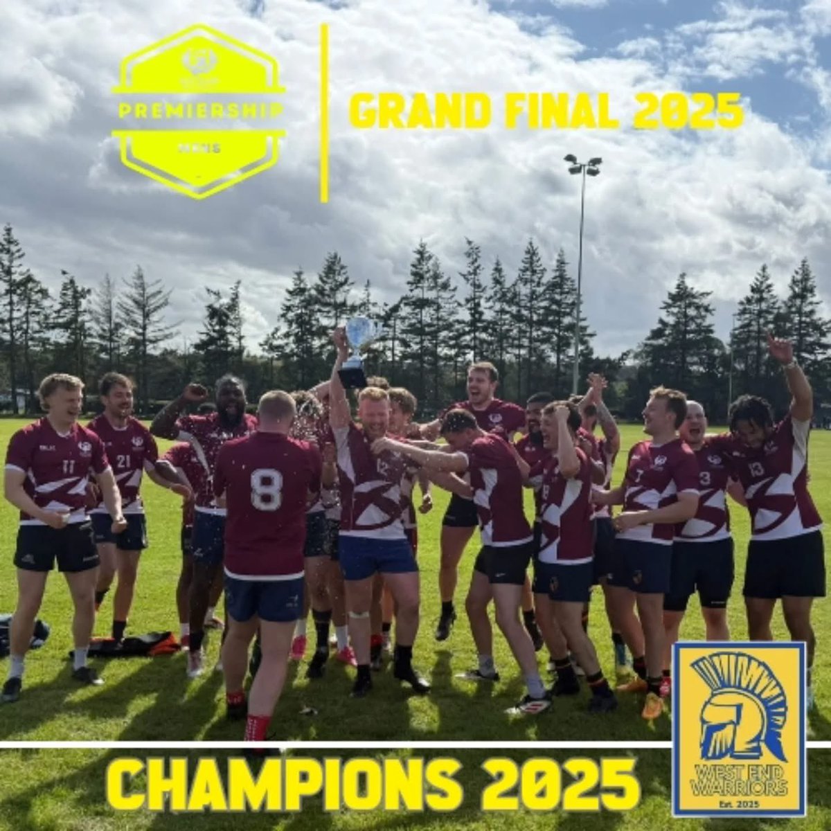 Huge Congratulations to the West End Warriors! Chapions in their first season!