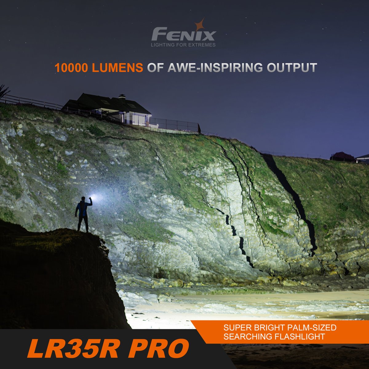 FenixLinternas's tweet image. Descubre la Fenix LR35R Pro: 10 000 lúmenes, haz de 500 m, modos foco, inundación, roja y UV, baterías 21700 recargables, IP68 y carga USB-C rápida. Autonomía hasta 135 h. La herramienta ideal para profesionales. Más info: bit.ly/4lEnl7r