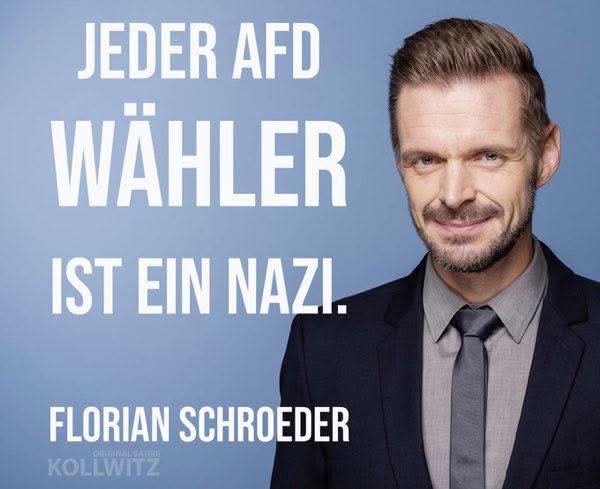 Andere zu dehumanisieren, um sich selbst als Gutmensch definieren zu können, gab es in der deutschen Geschichte schonmal. Wer sagt es ihm? 🤔