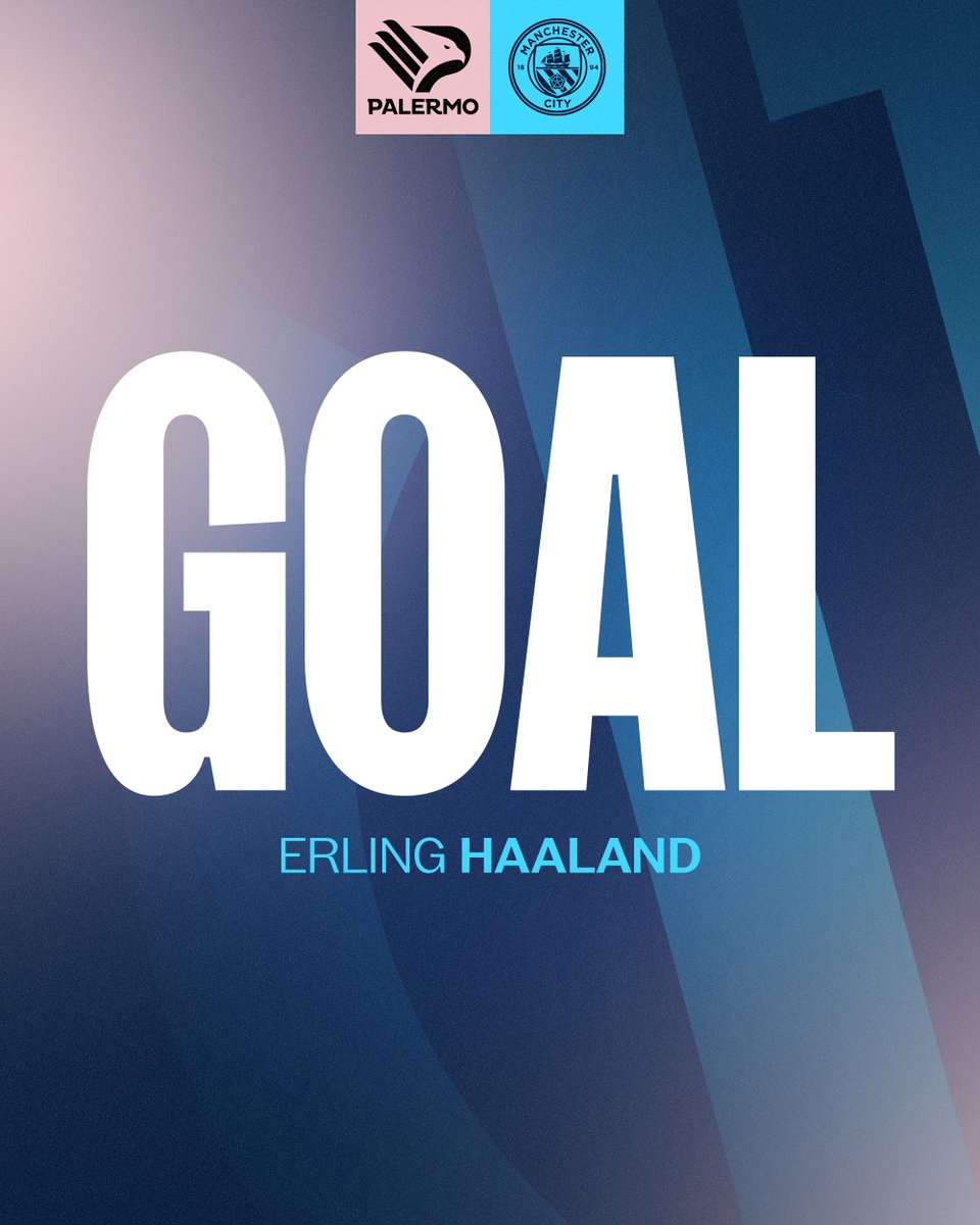 Manchester City (@mancity) on Twitter photo YES ERLING!!
🩷 0-1 🖤 YES ERLING!!
🩷 0-1 🖤