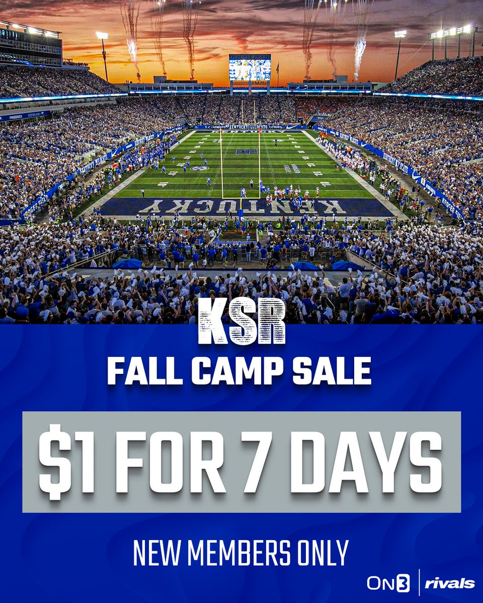 Adam Luckett (@adamluckettksr) on Twitter photo We've got scrimmage intel from <a href="/ZGeogheganKSR/">Zack Geoghegan</a> up now at KSBoard.
on3.com/boards/forums/…
A big year is ahead. Sign up here: on3.com/sites/kentucky… We've got scrimmage intel from <a href="/ZGeogheganKSR/">Zack Geoghegan</a> up now at KSBoard.
on3.com/boards/forums/…
A big year is ahead. Sign up here: on3.com/sites/kentucky…