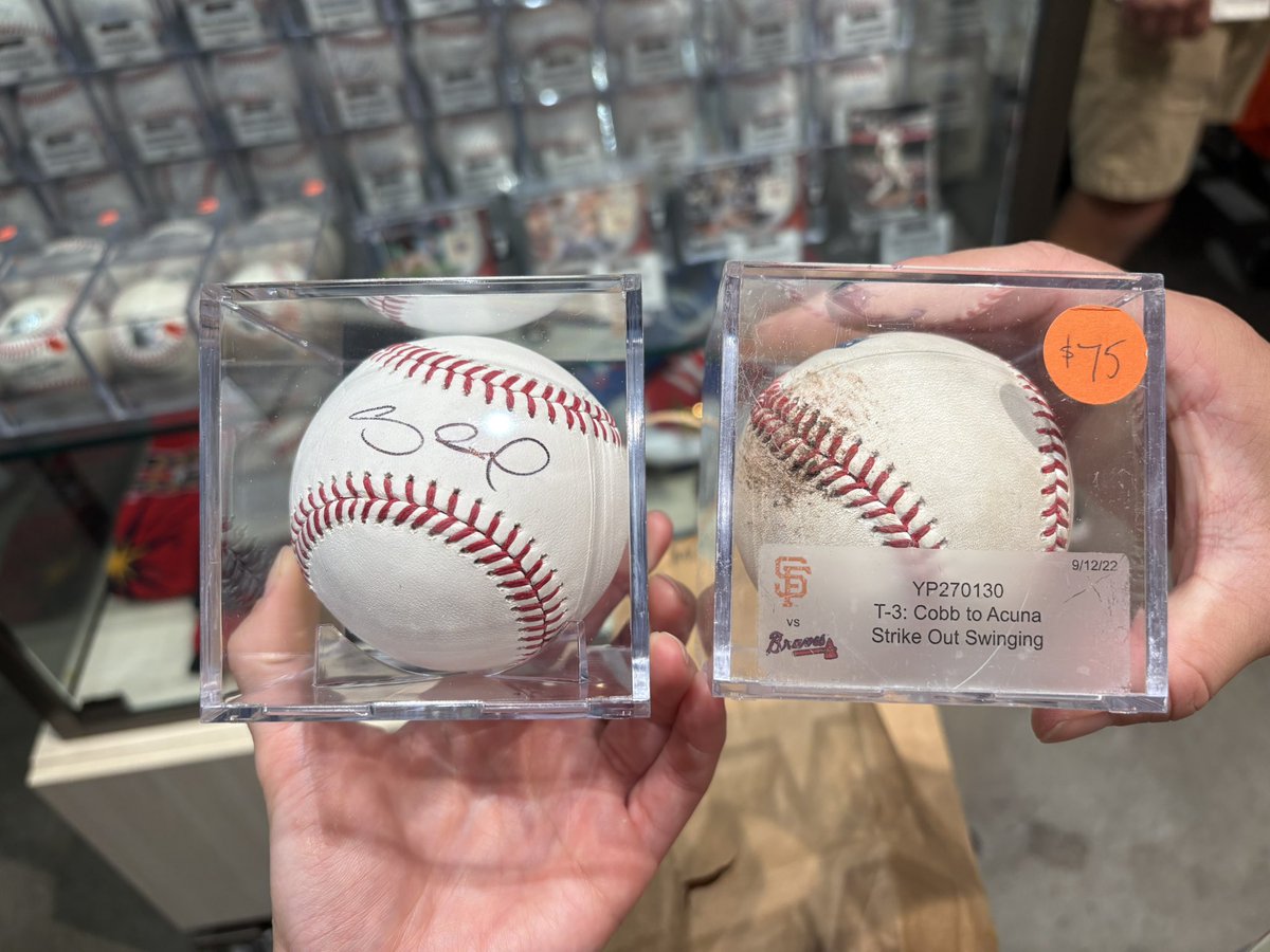 $50 mystery baseballs!!!  Someone know who the signature is lol