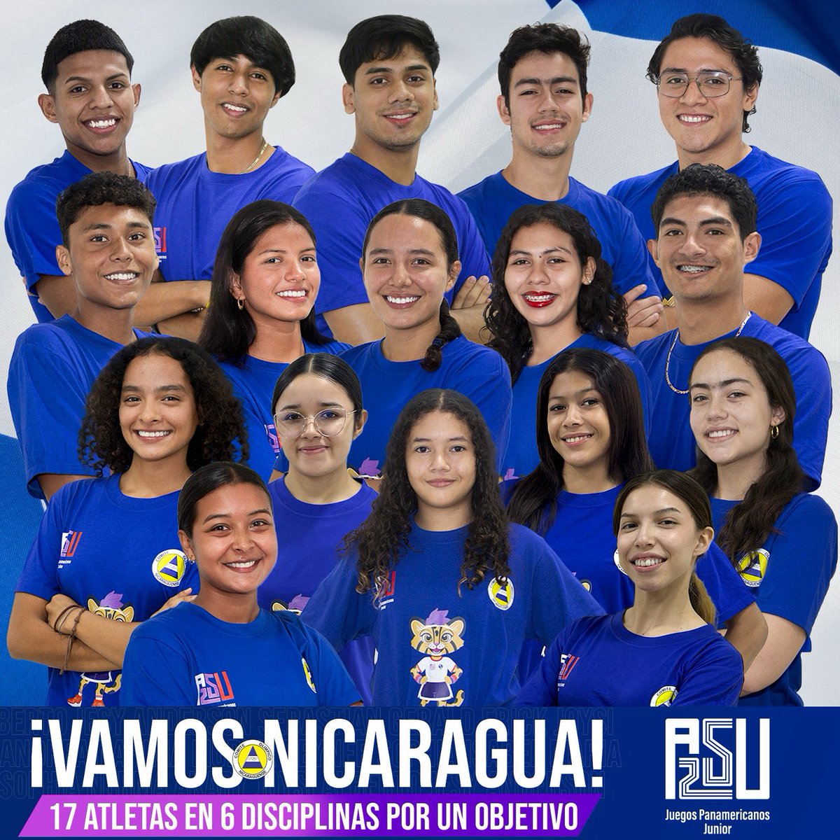 TODOS SOMOS
N I C A R A G U A 🇳🇮💙🤍  

<a href="/asu2025Oficial/">ASU2025</a>