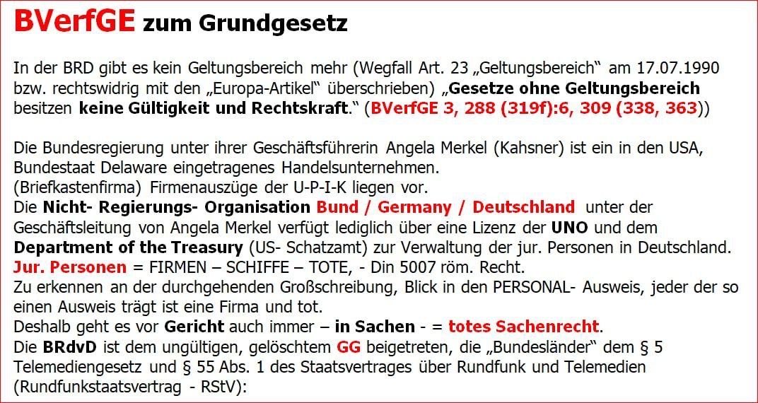 Ohne eine ZPO ist kein Zivilverfahren, kein Ordnungswidrigkeitenverfahren, kein Verfahren zur Abgabe der eidesstattlichen Versicherung und auch kein sonstiges Zwangsverfahrenoder eine Umsetzung von Erzwingungshaft mehr möglich.

Einer unserer geschätzten Leser teilte uns