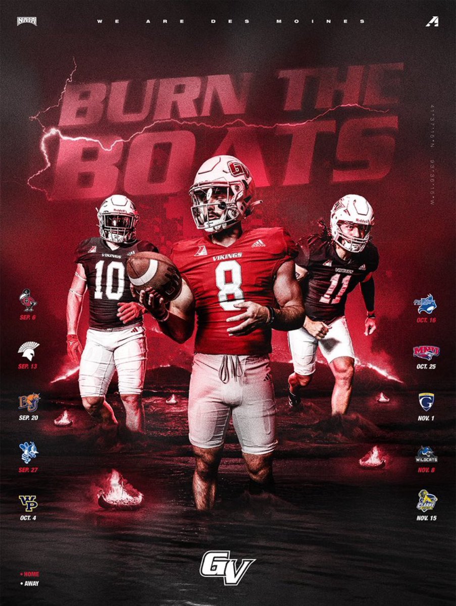 Thank you <a href="/GVCoachJep/">Andy Jepson</a> at <a href="/GVVikingFB/">Grand View Football</a> for the game day visit invite!! <a href="/Coach_DutchOL/">Adam Dutcher</a>