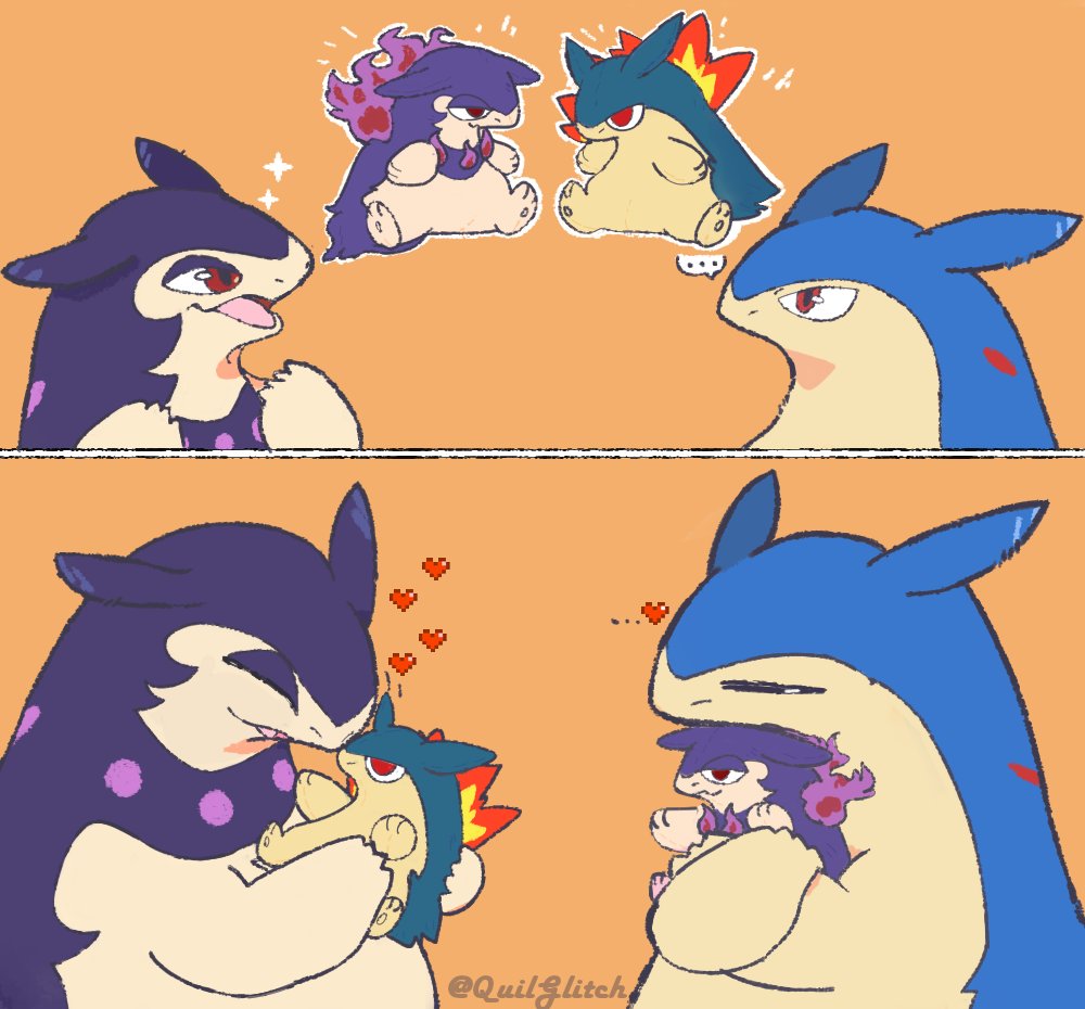 Plushies 🦡🦡

Happy #TyphlosionDay !

#バクフーンの日