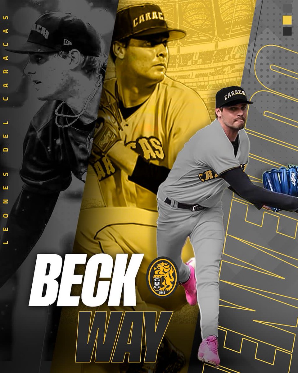 Samuel Clemente (@samuelclemente) on Twitter photo Leones del Caracas YA TIENE a su tercer importado para la temporada 2025-2026 🦁⬇️ Se trata del lanzador derecho Beck Way... Nació en Harrisburg, Pensilvania (EEUU). Actualmente pertenece a <a href="/Royals/">Kansas City Royals</a> y este año ha transitado entre AA y Triple AAA.
DISEÑO ➡️ Prensa Leones 🦁 Leones del Caracas YA TIENE a su tercer importado para la temporada 2025-2026 🦁⬇️ Se trata del lanzador derecho Beck Way... Nació en Harrisburg, Pensilvania (EEUU). Actualmente pertenece a <a href="/Royals/">Kansas City Royals</a> y este año ha transitado entre AA y Triple AAA.
DISEÑO ➡️ Prensa Leones 🦁