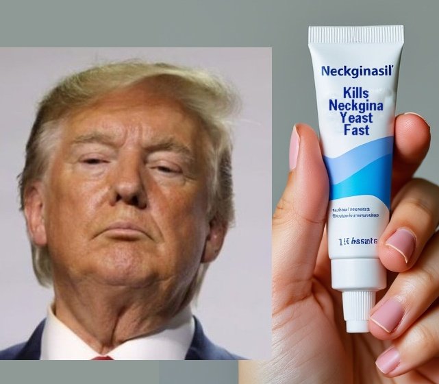 TheRealThelmaJohnson (@therealthelmaj1) on Twitter photo Is your neckgina itchy and sore? Could be a fungal infection. That's why <a href="/realDonaldTrump/">Donald J. Trump</a> uses non-prescription Neckginasil. Neckginasil can kill yeast in a single application. Is your neckgina itchy and sore? Could be a fungal infection. That's why <a href="/realDonaldTrump/">Donald J. Trump</a> uses non-prescription Neckginasil. Neckginasil can kill yeast in a single application.