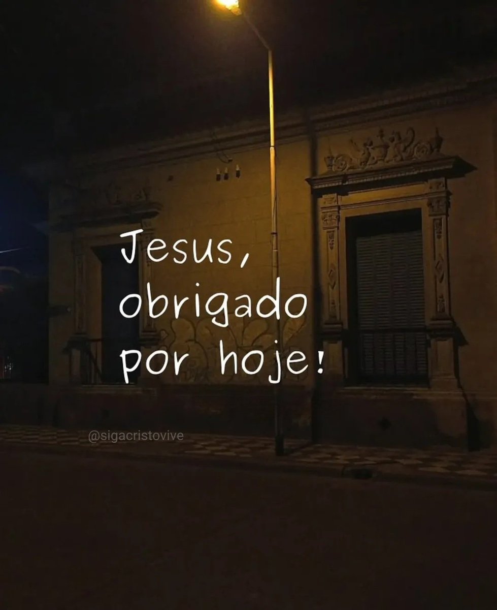 Obrigado, Jesus
