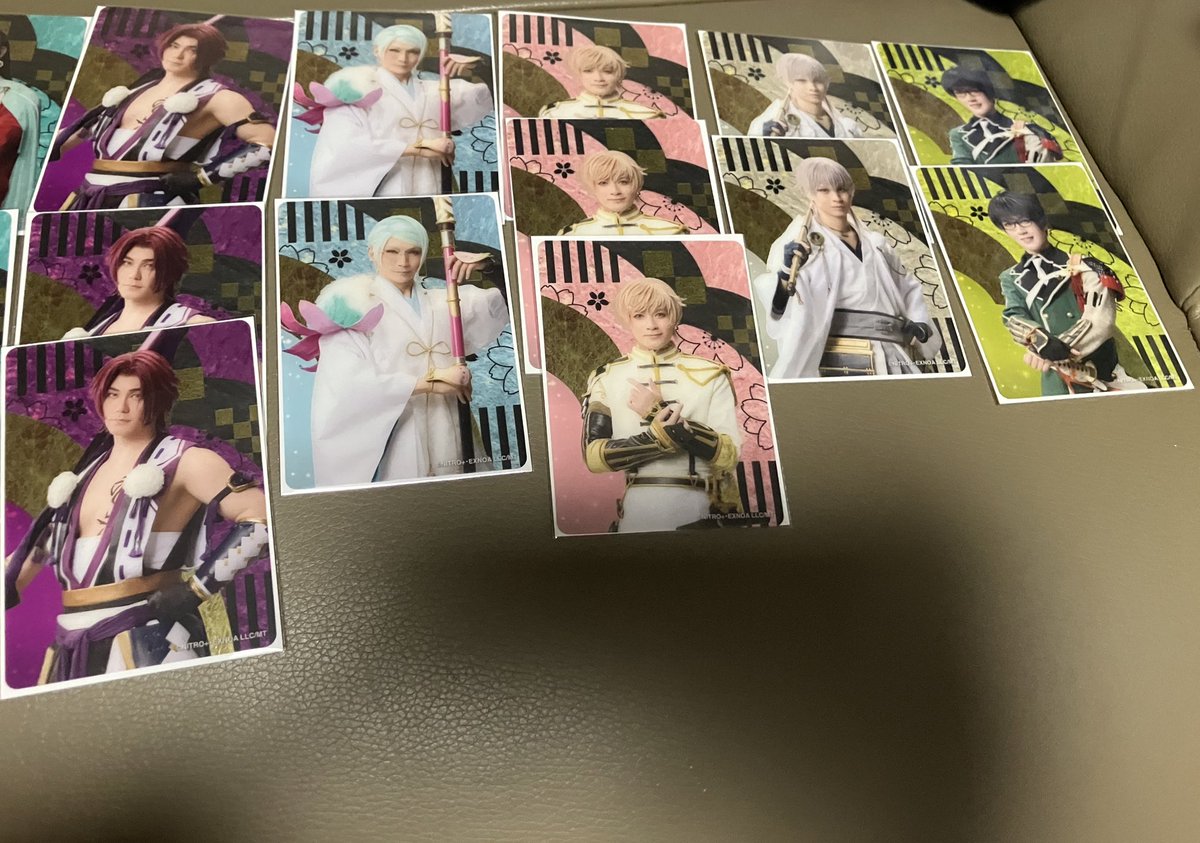 honobono_sidem's tweet photo. 【交換】
ミュージカル刀剣乱舞
刀ミュ
目出度歌誉花舞 十周年祝賀祭 
ランダム カード　缶バッジ　アクスタ

譲→ 画像参照

求→加州
郵送での交換可能です。
検索からでもお気軽にお声がけください。 https://t.co/yoroIJe7XE