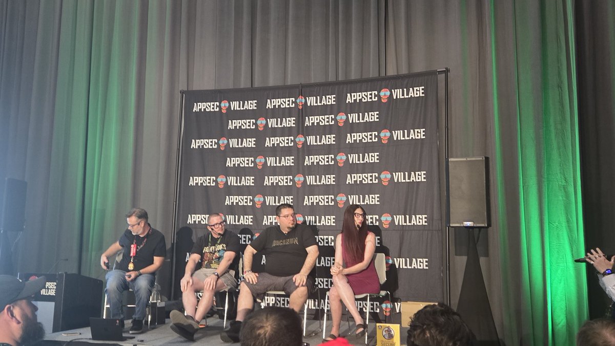 Jr0dR87's tweet image. Enjoyed listening to the Absolute AppSec Podcast with @shehackspurple and @Jhaddix. Really good talk! #defcon33