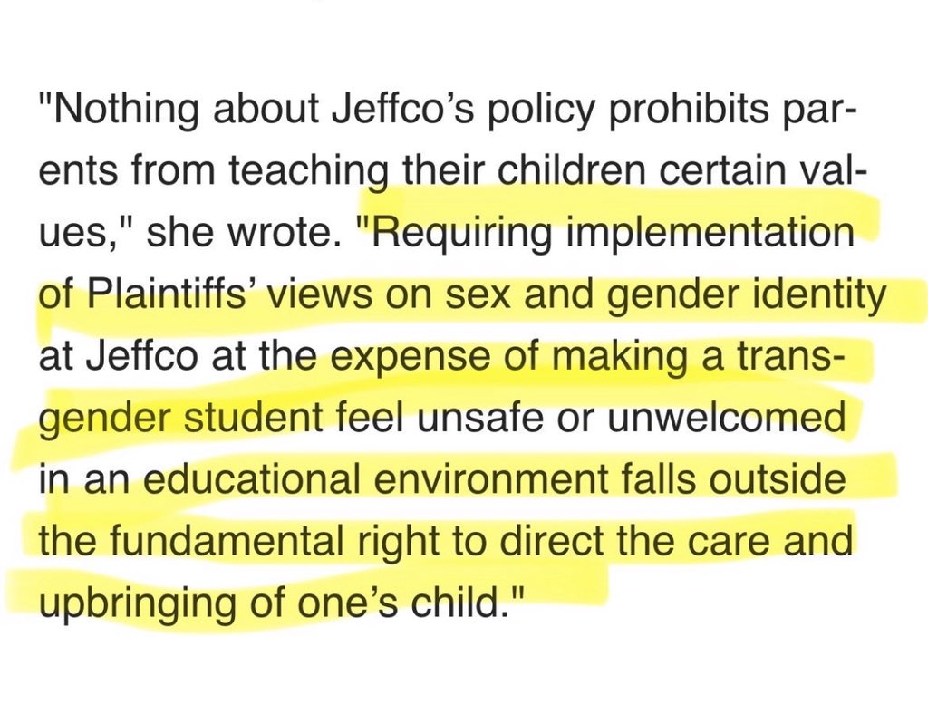 Lindsay Datko (@ldatko) on Twitter photo Sooo…If a <a href="/JeffcoSchoolsCo/">Jeffco Public Schools</a> child ends up in the same bed as a child of the opposite sex (which happened), or your child has to bunk or change clothes in front of an older teen of the opposite sex (which often happens), you have no right as a parent to object or protect. Nothing Sooo…If a <a href="/JeffcoSchoolsCo/">Jeffco Public Schools</a> child ends up in the same bed as a child of the opposite sex (which happened), or your child has to bunk or change clothes in front of an older teen of the opposite sex (which often happens), you have no right as a parent to object or protect. Nothing