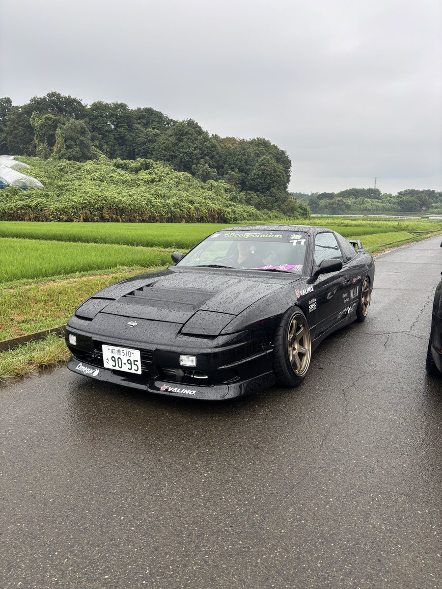 今日はビクトリー🔥
またまた日光ですが昨日と違ってしっかりウエット……
路面にも車にも全然慣れないけどやるしかない！