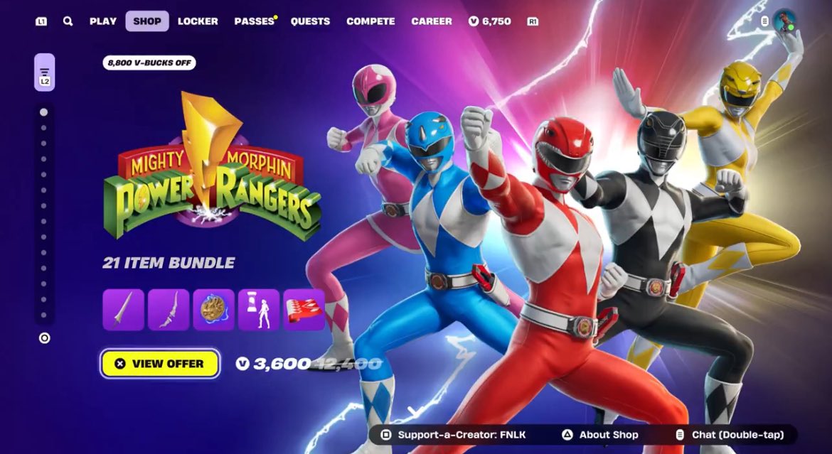 Jmoneydog84's tweet image. MIGHTY MORPHIN POWER RANGER Giveaway
#Fortnite #Giveaway #Ad

HOW TO ENTER!

-Follow me
-Like &amp;amp; RT
-Comment &apos;Done&apos;

Ends in 24 hours!

Use Code &apos;Jmoneydog84&apos; to support me, it helps a lot
💙 #EpicPartner