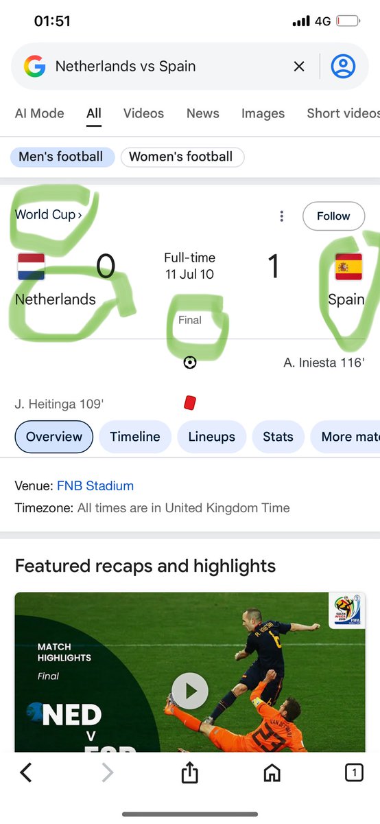 TheGrandDecoder's tweet image. 🇬🇧 19/07/2026 or 🇺🇸 07/19/2026
More on Spain 🇪🇸 and #16 Rodri to reach the World Cup 26’ Final and win it.
👀 for Yourself.
#numerology #astrology #Gematria #Football #soccer #FIFAWorldCup #History