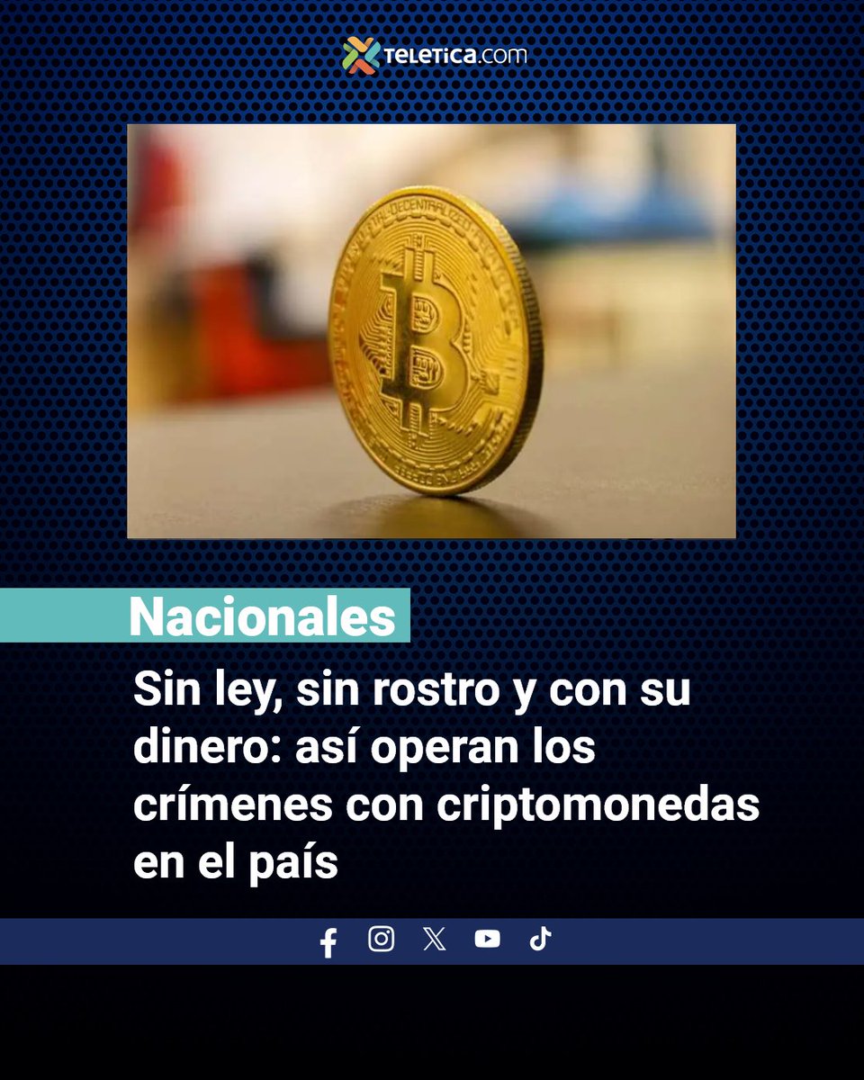 Lea la nota aquí: ow.ly/QMMT50WCrNG. | El anonimato que ofrecen y la facilidad con la que permiten mover fondos internacionalmente las han convertido en una herramienta atractiva para organizaciones criminales.