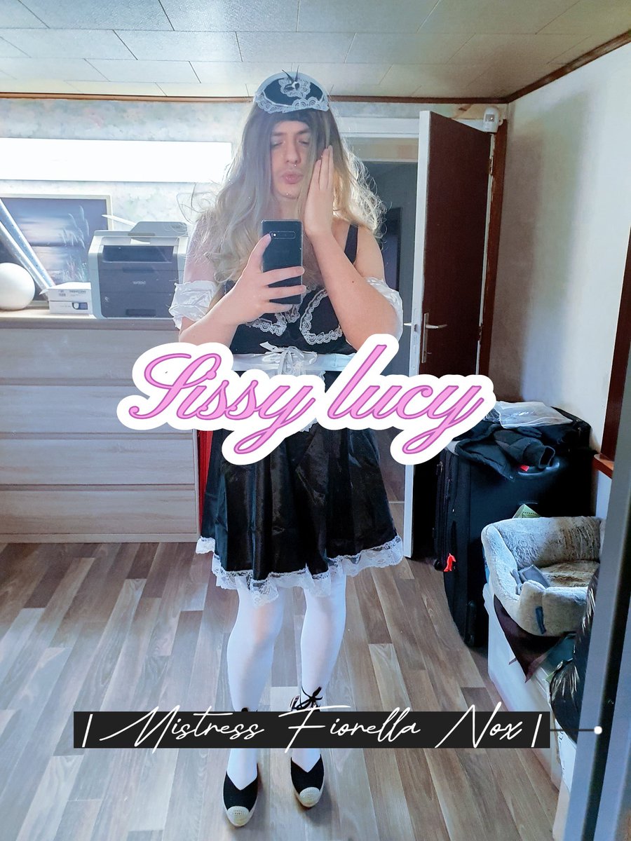 FiorellaNox's tweet photo. Captured, trained, displayed. My perfect sissy trophy https://t.co/SCpCgYIAC9