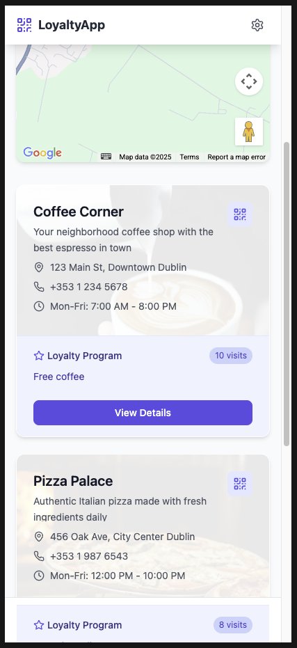 ApparentAIcode's tweet image. Here’s the core idea:
🟡 Businesses create loyalty offers (like punch cards).
🟣 Customers “follow” those businesses to collect rewards.
📲 One app, community of small businesses & customers, easy tracking.
Would you use this?