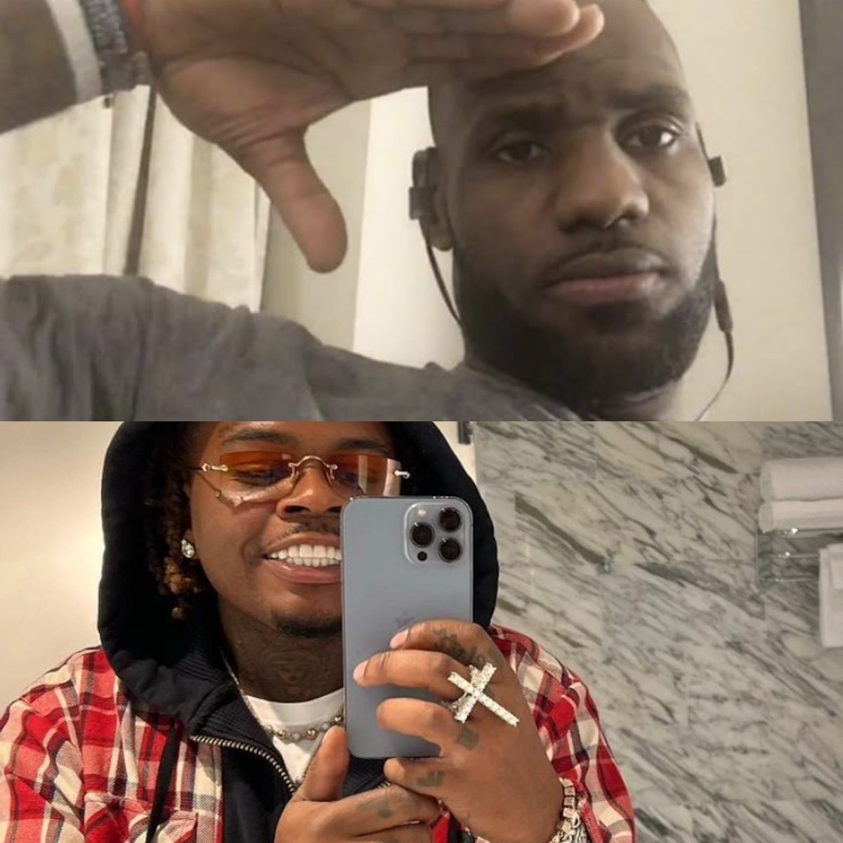 Rap's tweet photo. LeBron James shares his thoughts on Gunna's new album 'The Last Wun'‼️👀

Y'all rockin' with it⁉️🤔 https://t.co/NERFM1smTv