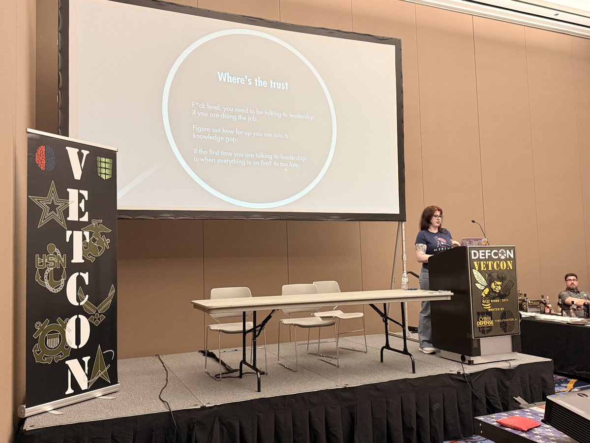 Ana explaining crisis management in a cyber world !