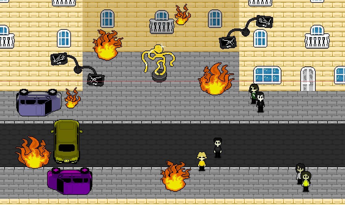 DeathFlowersRPG's tweet photo. Well, it looks like something definitely happened in Everplague today🔥

#gamedev #pixelart #ドット絵  #indiegames #IndieGameDev #JRPG #RPG #indiedev #devlog #GodotEngine #godot https://t.co/g31znNCoMf