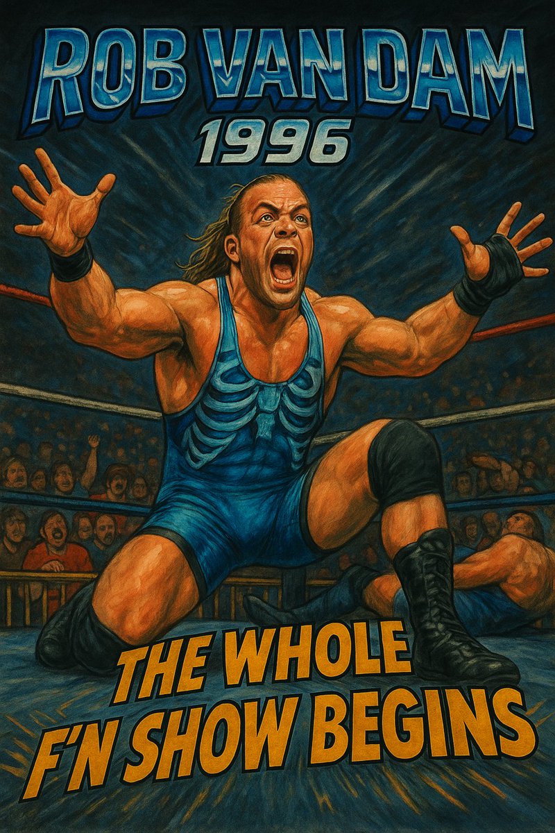 TheMessiahOmen's tweet image. The first part of my @TherealRVD evolution series.

#RVD #RobVanDam #ECW #WWE