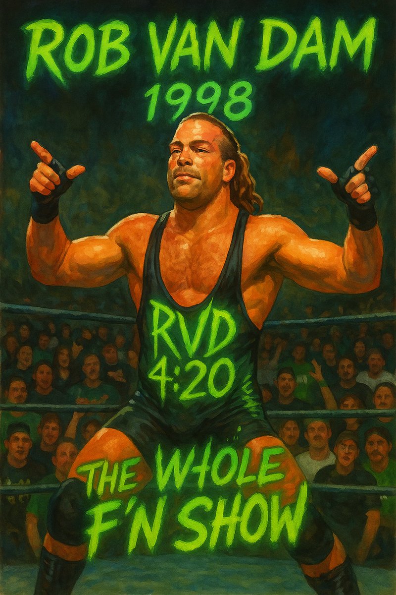 TheMessiahOmen's tweet image. The first part of my @TherealRVD evolution series.

#RVD #RobVanDam #ECW #WWE
