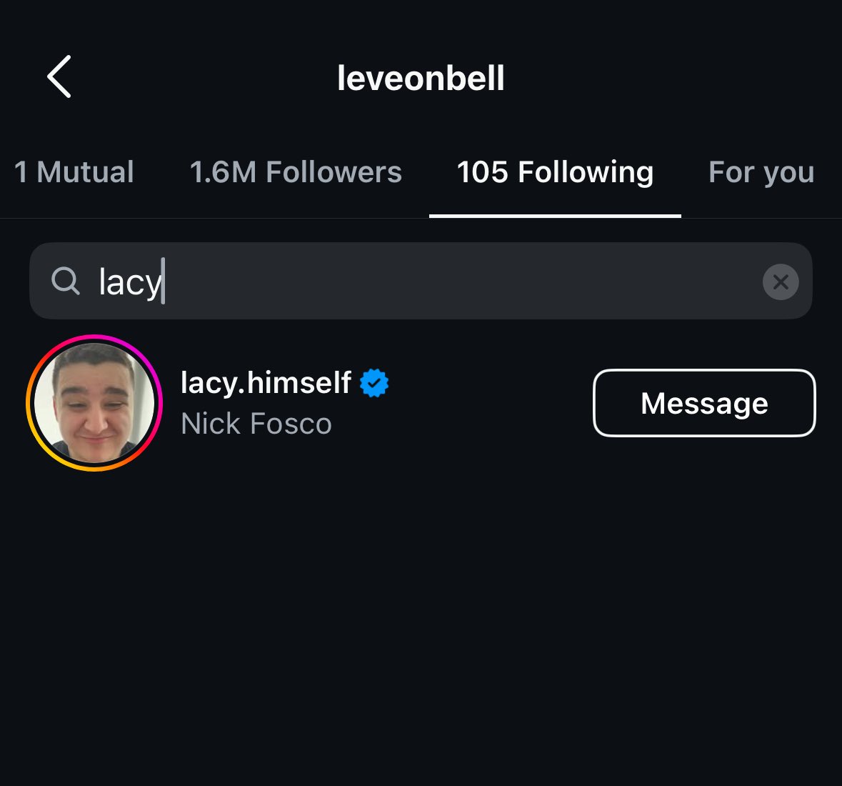 LacyUpdatesLIVE's tweet image. Le’Veon Bell has just followed Lacy on Instagram 🤯

Potential Stream coming soon? 👀