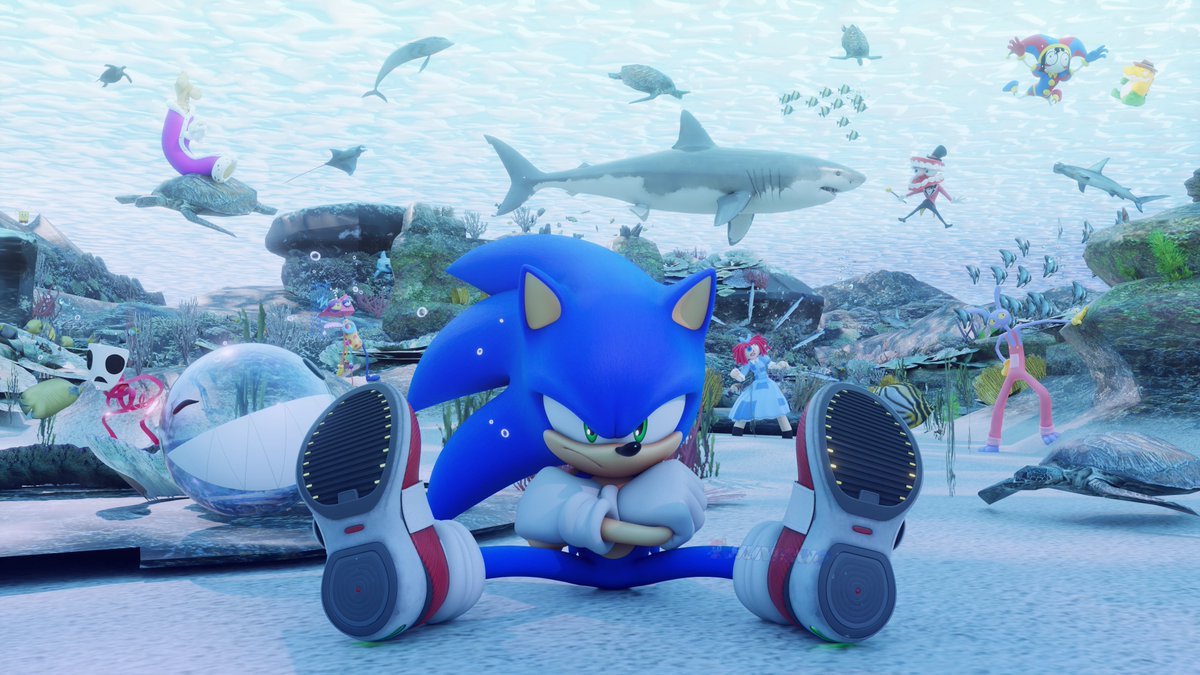 Not a great adventure for our blue hedgehog