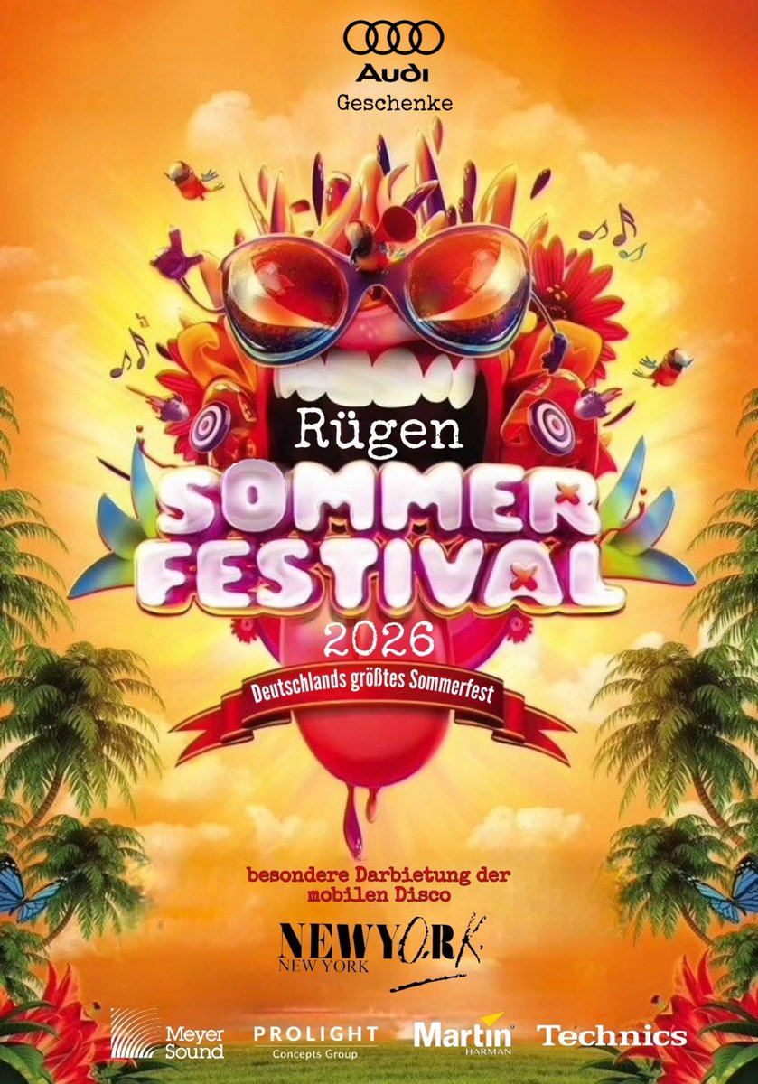 Hemos sido invitados al mejor Festival de Verano en  Alemania 🇩🇪 Summer Festival 2026

📍Rügen Isla Alemana PN Jasmund Ciudad de Binz

Wir wurden zum besten Sommerfestival Deutschlands eingeladen: Sommerfestival 2026 

📍Rügen, Nationalpark Jasmund, Stadt Binz