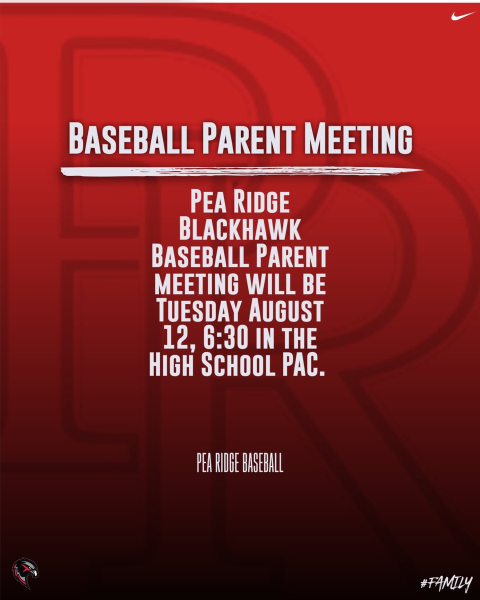 Parent Meeting Information!!
