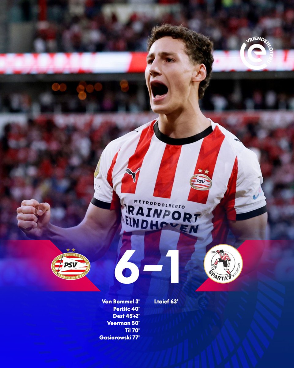 Doelpuntenregen in Eindhoven! 🌧️⚽

#PSVSPA