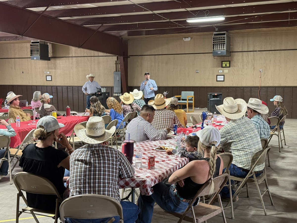 Great to meet with and hear from <a href="/RepAndyBiggsAZ/">Rep Andy Biggs</a> and Mrs. Biggs at the Coconino County <a href="/FarmBureau/">American Farm Bureau</a> Annual Meeting today! Thanks for representing Arizona’s farmers and ranchers in Congress! <a href="/azfb/">Arizona Farm Bureau</a>