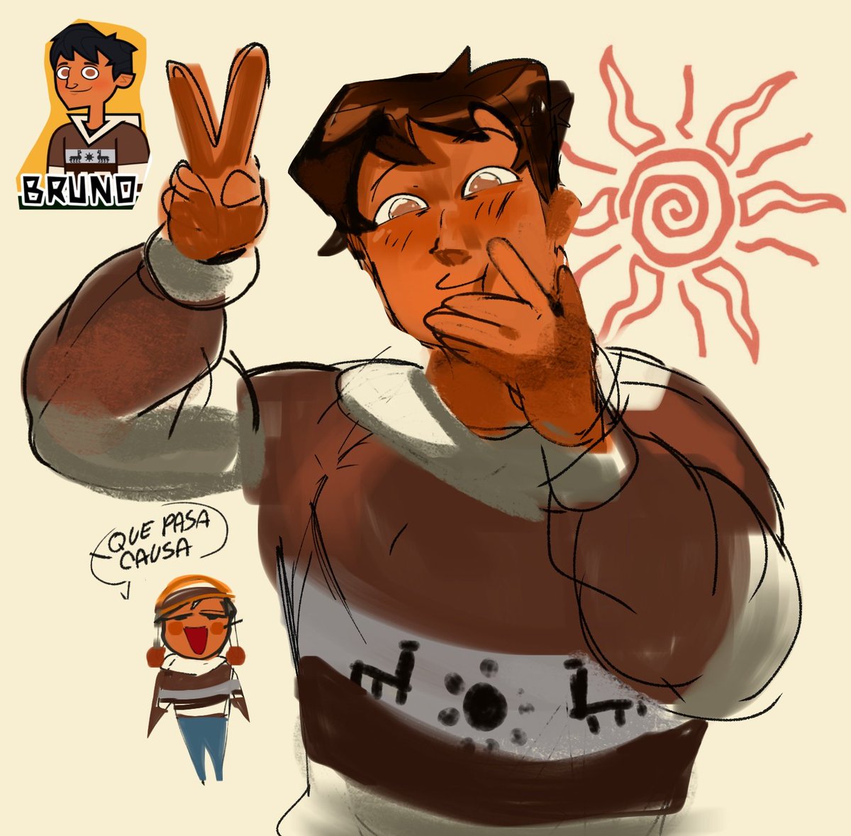 Chilicae📺 (@chilicaeee) on Twitter photo HE'S CUTE :P #disventurecamp5 🏝️ HE'S CUTE :P #disventurecamp5 🏝️