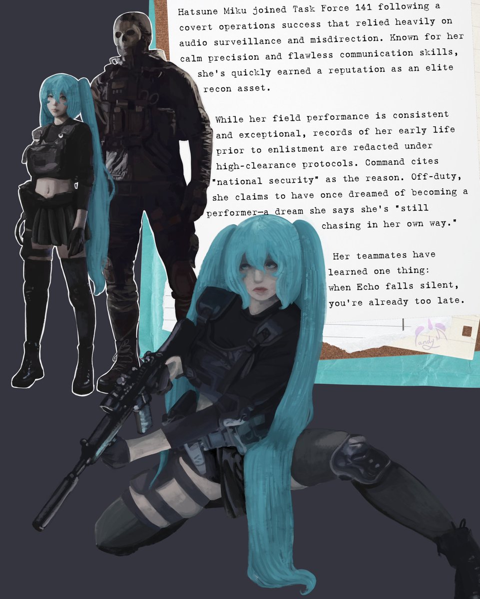 PandyMoustahc's tweet photo. #HatsuneMiku #CallofDuty https://t.co/tNkLhsjKcy