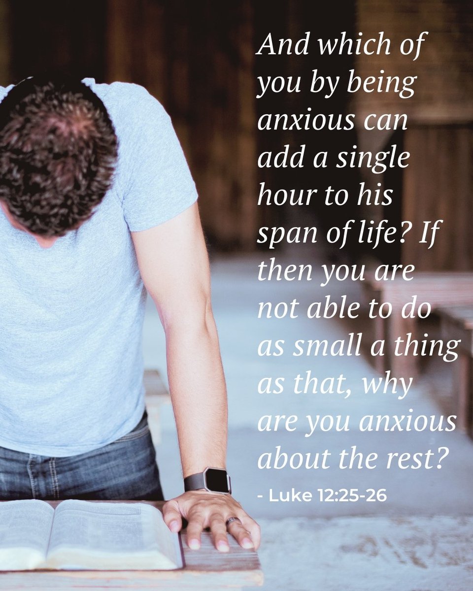 LCMSFoundation's tweet image. We can give our nervous fears and worries to God. He’s strong enough to handle them!

#LCMSFoundation #LCMS #ScriptureSaturday #SundayReadings #Gospel