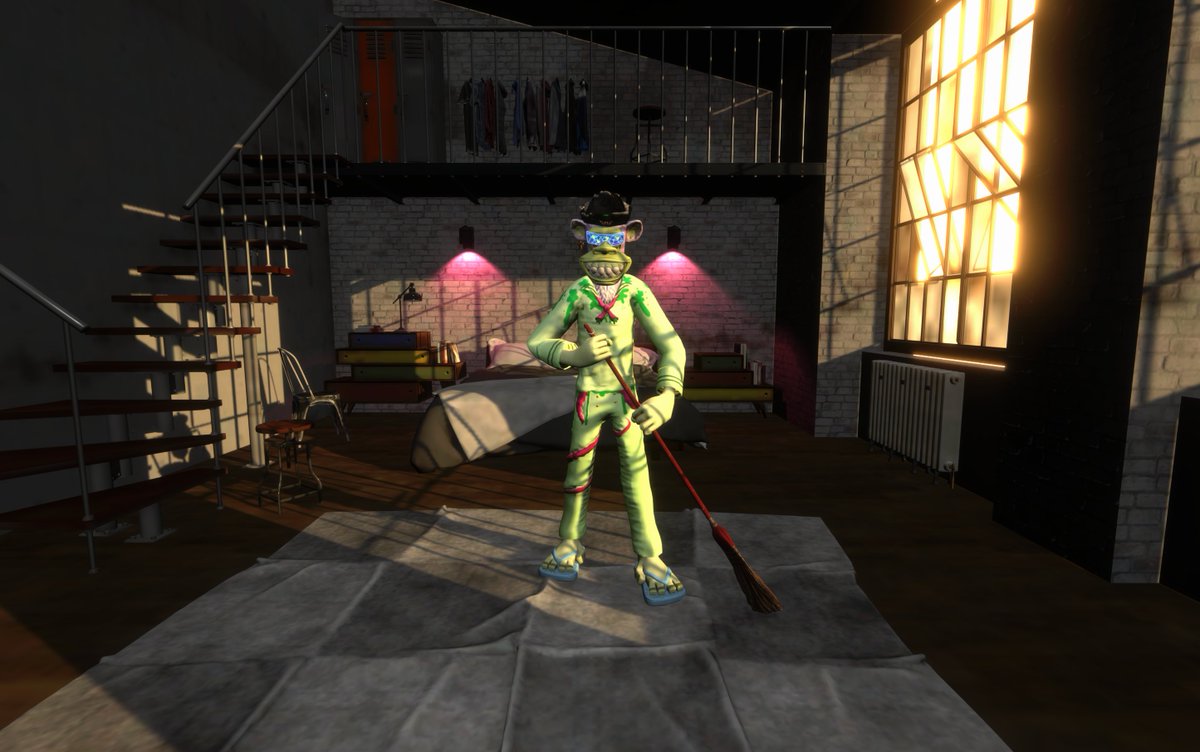 Sweeping some floors tonight... <a href="/BoredApeYC/">Bored Ape Yacht Club 🍌</a>