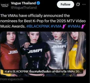 Jimin_wave1013O's tweet photo. “unintentional error” are you kidding me?
Our Jimin is the biggest threat to your Lisa!!
That is why!!
IT IS 100% INTENTIONAL!!
YOUR LAME EXCUSE AND APOLOGY ARE NOT ACCEPTED!!
SHAME ON YOU @VogueThailand !!
#VogueThailandAccountability
#MediaEthicsMatter
#DisrespectIsNotStyle https://t.co/c7Cutuz9oM