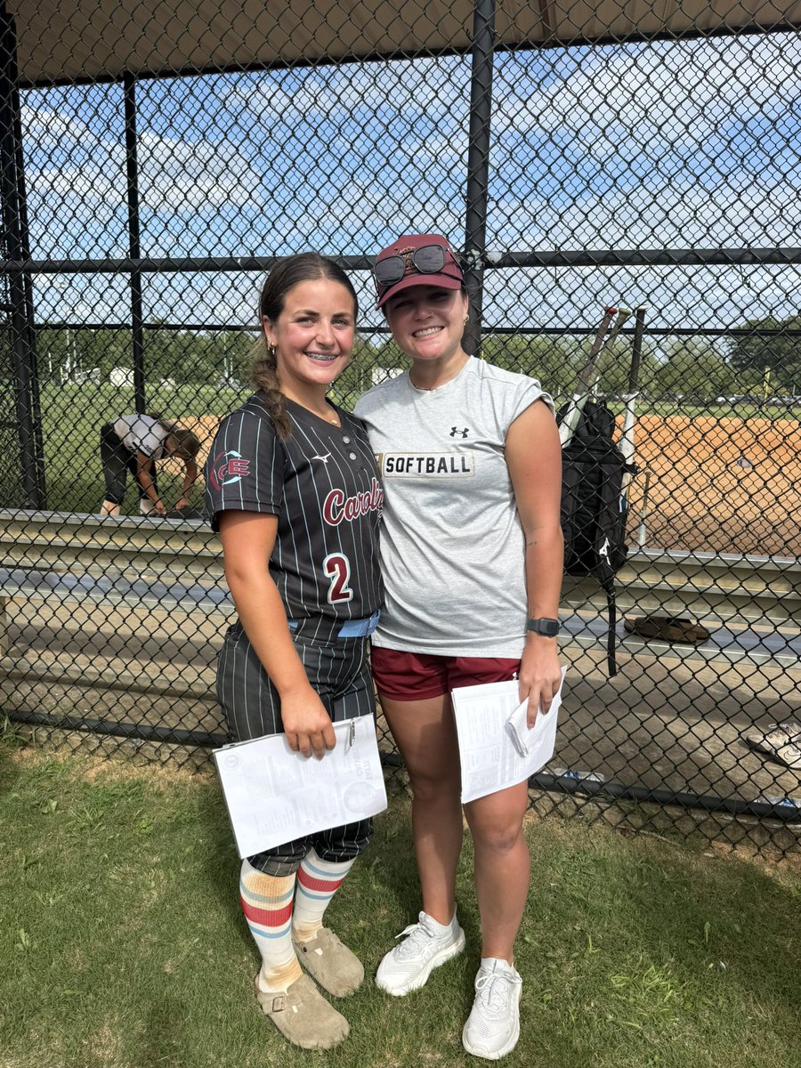 Such an amazing camp today loved meeting all these coaches and can’t wait to attend more of their camps!!!

<a href="/ChloeNadler/">c-nadz</a> <a href="/CofCSoftball/">Charleston Softball</a> <a href="/GamecockSoftbll/">South Carolina Softball</a> <a href="/UNASoftball/">North Alabama Softball</a>