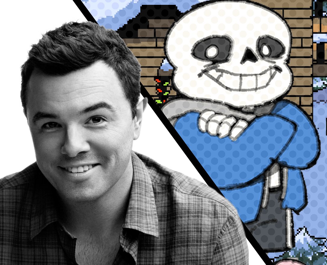 Seth MacFarlane will be voice acting Sans Deltarune in an Undertale animation adaptation by TheOdd1sOut.