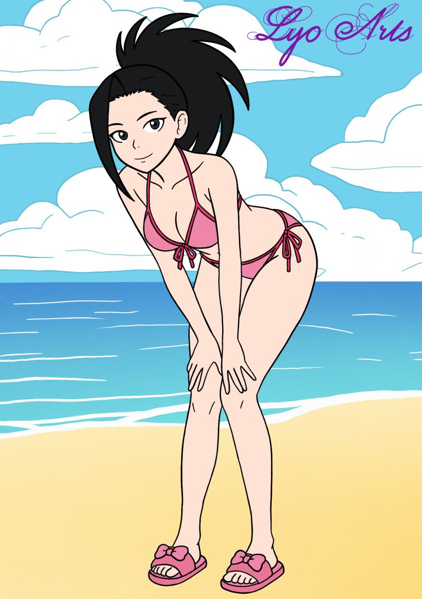 Momo Yaoyorozu enjoying a sunny day at the beach

A vibrant summer illustration of Momo from My Hero Academia, relaxing by the ocean in a pink bikini and sandals.

#MyHeroAcademia #MomoYaoyorozu #BokuNoHeroAcademia #AnimeArt #FanArt #SummerVibes #BeachDay #AnimeDrawing #MHA
