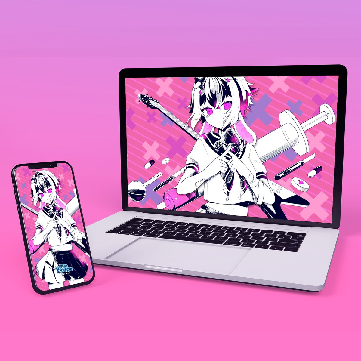 ¡Hola! En 5 minutos se estrena mi cover de VENOM en Youtube 💕🎶
Te dejo este regalito para que lo uses de forma GRATUITA, te quiero! Mwah ⭐

ko-fi.com/s/174d06a56b