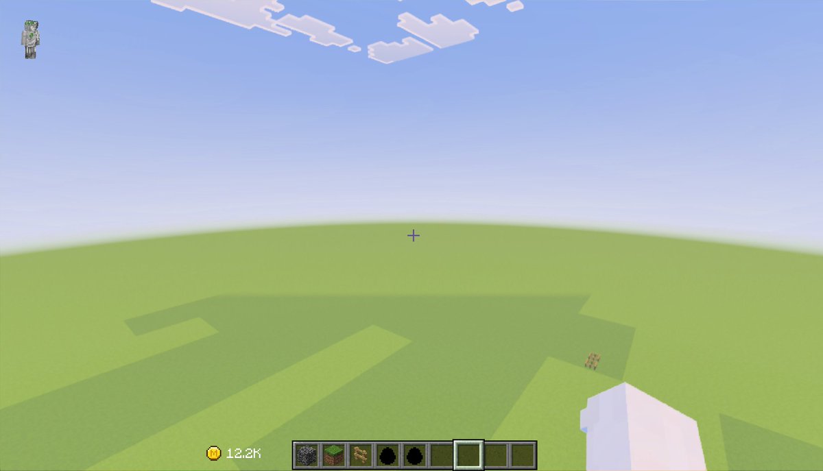 of what are these shadows of, there is nothing above. Are these of the clouds. Why would clouds have shadow and why would I be able to see it from the ground. I think its a bug