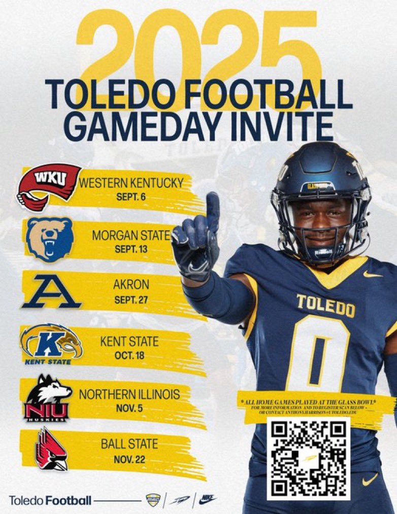 Thank you <a href="/ToledoFB/">Toledo Football</a> for the game day invite!!