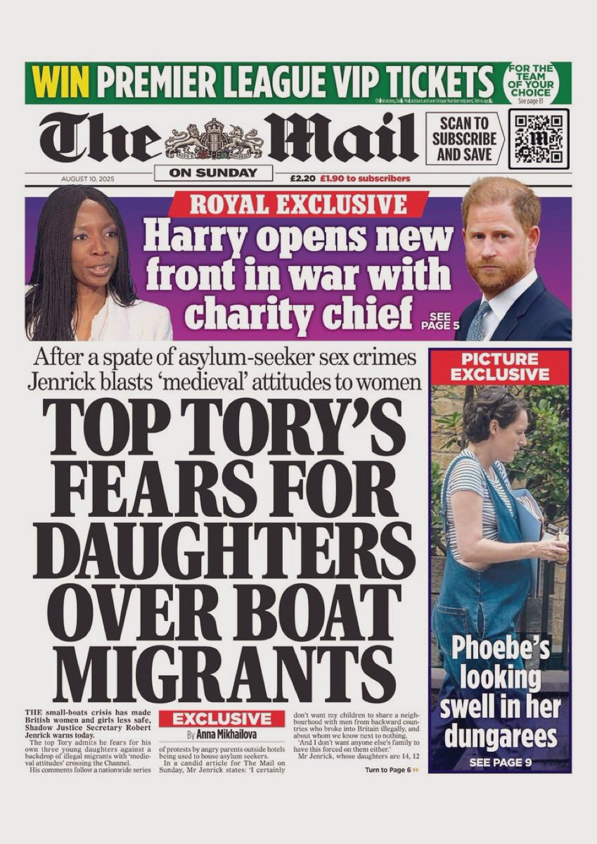 EssexPR's tweet photo. WE’VE FEARED FOR OURS FOR YEARS !!!
The Tories must take their responsibility for hundreds of thousands of unknown, unchecked foreign men being dumped into our communities…

Labour are even weaker - shocking.