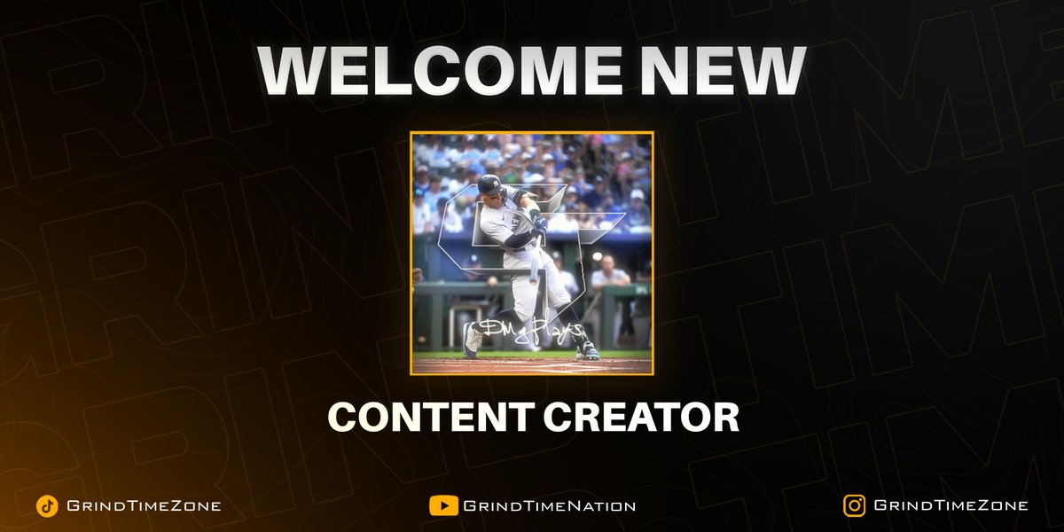 Welcome Our Newest Content Creator DmgPlays!📷

<a href="/DmgPlaysYT/">DmgPlays❕🇩🇴</a> #GrindTimeNation