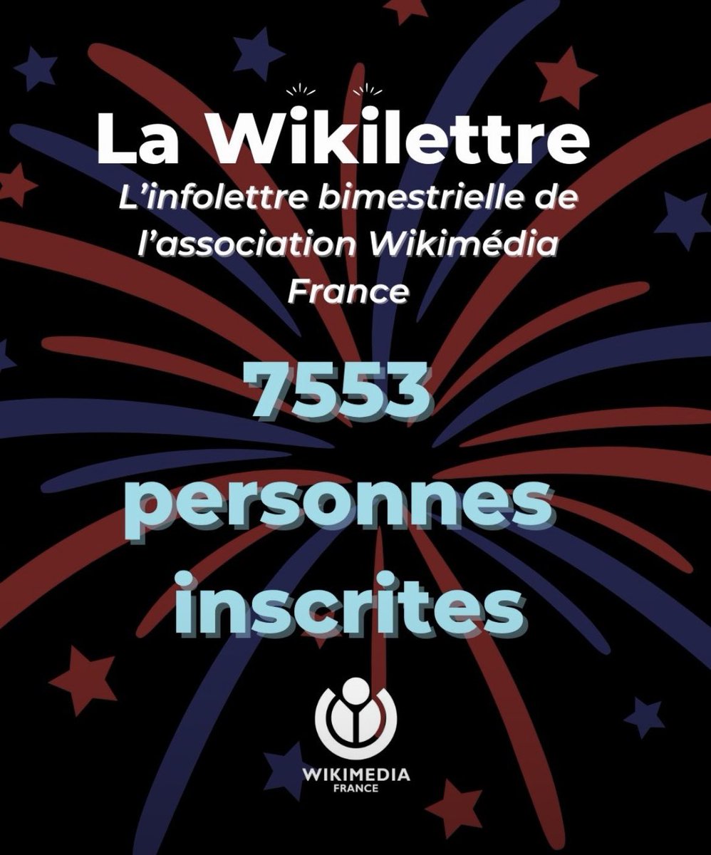 Inscrivez-vous à l'infolettre de l'association <a href="/Wikimedia_Fr/">Wikimédia France</a>. 
Prochain numéro en septembre : 
👉 0308809b.sibforms.com/serve/MUIFALvO…