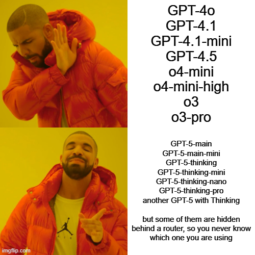 OpenAI: "We are going to fix model naming and make it less confusing"

also OpenAI:
