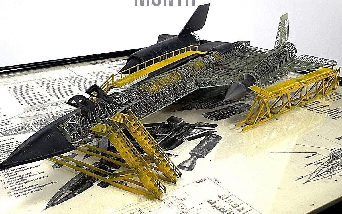 The SR -71 only thirty where made . They placed YF-12 and put a SR-71 nose on the front, and they called that number 31 ￼ each were handmade. They forged the titanium in the Skunk Works plant.
Linda Sheffield